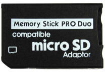 Адаптер Micro SD в Memory Stick Pro Duo