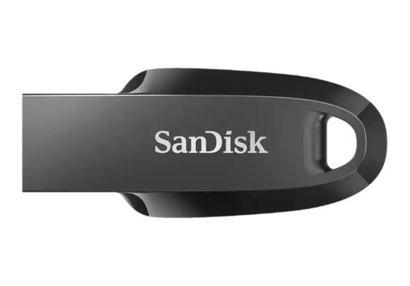 Накопитель USB SanDisk 128 ГБ Ultra Curve (Black)