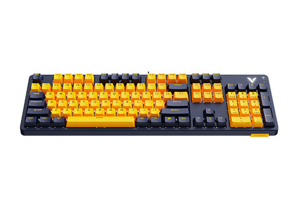 Клавиатура Rapoo V500 Pro (Yellow Blue) Клавиатура Rapoo V500 Pro (Yellow Blue)