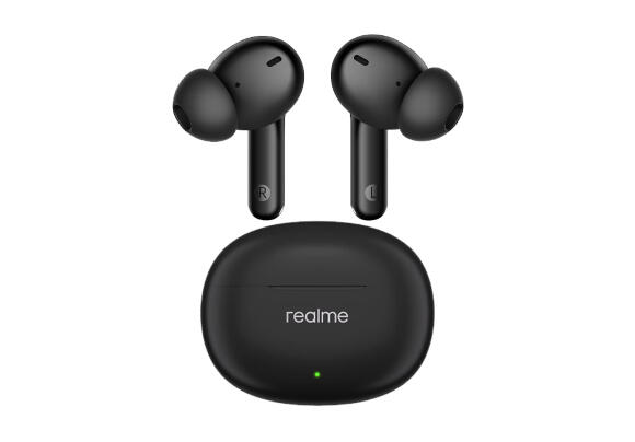 Наушники Realme TechLife Buds T100 Black+Yellow