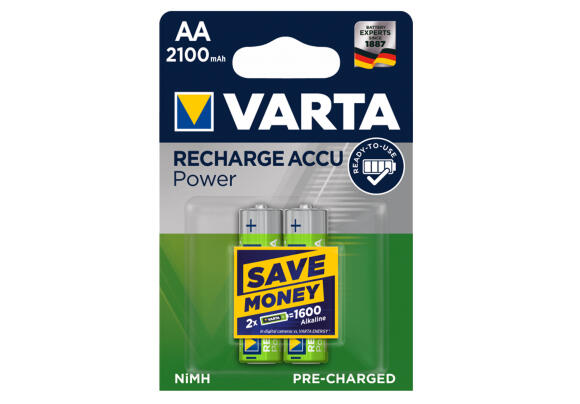 Батарея Varta Accu Power AAx2 (перезаряжаемая) 654