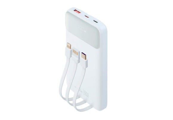 Power Bank Rivacase VA2211 (10000 мАч) PD, QC (White) Power Bank Rivacase VA2211 (10000 мАч) PD, QC (White)