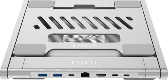 Подставка для ноутбука Levelo AeroLink со встроенным портативным концентратором 7 в 1