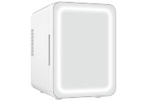 Мини-холодильник Beauty Fridge с зеркалом и LED-подсветкой 4 л (White)