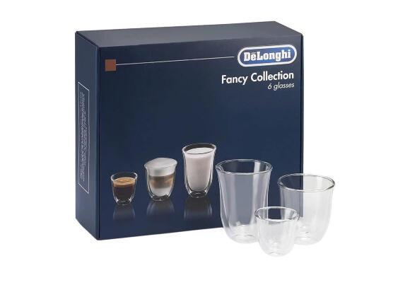 Набор стаканов DeLonghi Fancy Collection DLSC302 Набор стаканов DeLonghi Fancy Collection DLSC302