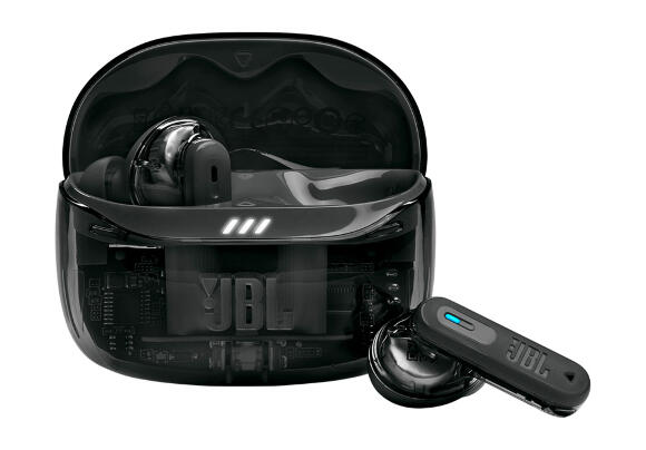 Наушники JBL Tune Beam 2 Ghost Edition (Black-Transparent) Наушники JBL Tune Beam 2 Ghost Edition (Black-Transparent)