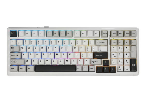 Клавиатура Aula F99 (White-Gray)