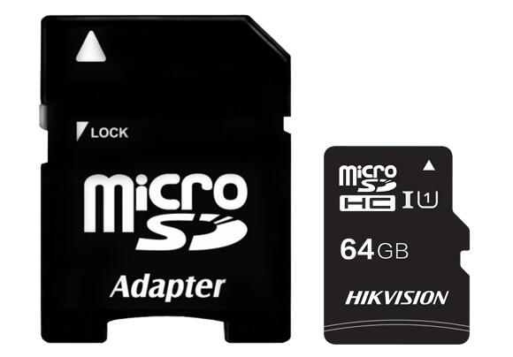Карта памяти Hikvision 64 ГБ HS-TF-C1(STD)/64GB