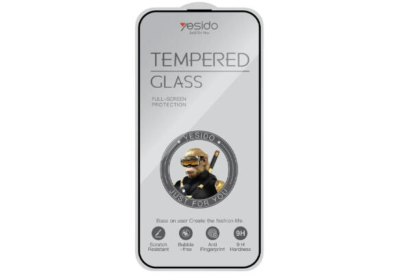 Защитное стекло Yesido TG26 5D Crystal Glass для iPhone 17 Pro Max