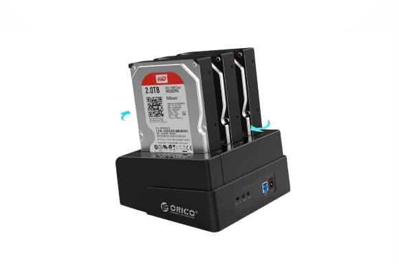 Док-станция для ЖД Orico 6638US3-C-BK ORICO