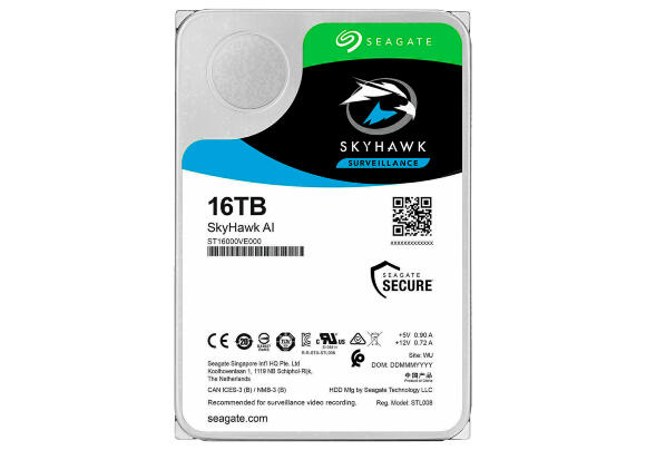 Жесткий диск для ПК Seagate Surveillance SkyHawk™ 16 TБ 3.5'' ST16000VE002