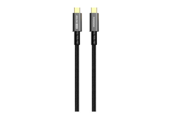 Кабель Porodo 40Gbps USB4 Thunderbolt Cable PD 240W Кабель Porodo 40Gbps USB4 Thunderbolt Cable PD 240W