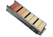 Радиатор для SSD TEUCER M2-6 Full Copper Gold