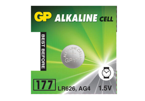 Батарея GP Alkaline 177F-2C10 1xAG1