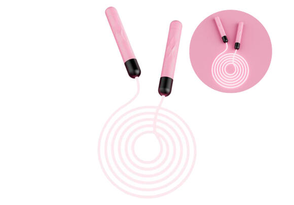 Светящаяся скакалка Pink Светящаяся скакалка Pink