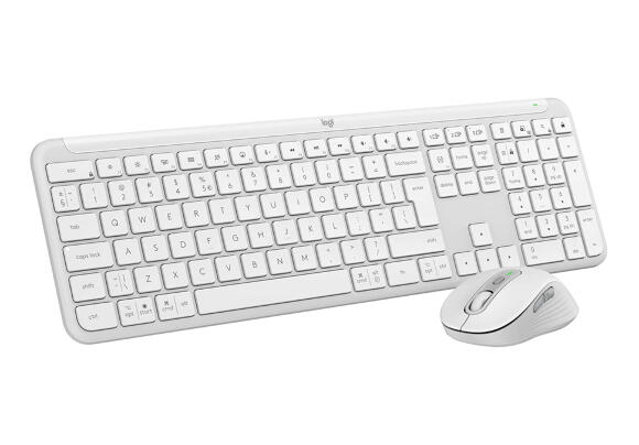 Комплект Logitech  MK950 Slim Combo (White)
