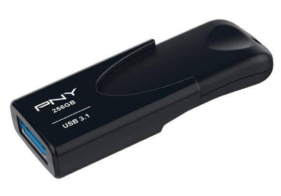 Накопитель USB PNY 256 Гб Attache 4 3.1 FD127GATT431KK-EF