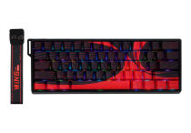 Клавиатура Epomaker Aula Win 60 HE (Black-Red) [Magnetic Switch]