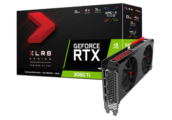 Видеокарта PNY GeForce RTX3060Ti 8 ГБ RTX3060TiGaming REVEL Видеокарта PNY GeForce RTX3060Ti 8 ГБ RTX3060TiGaming REVEL