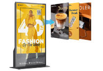 Рекламный стенд сенсорный  75" 2/16 ГБ Android