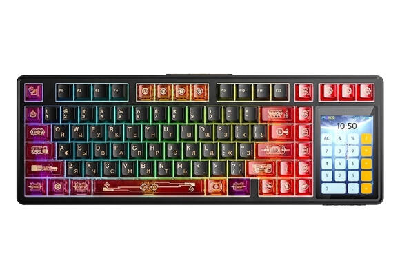 Клавиатура AULA L99 Black-Red