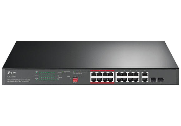 Неуправляемый коммутатор TP-Link TL-SL1218MP 20-портовый