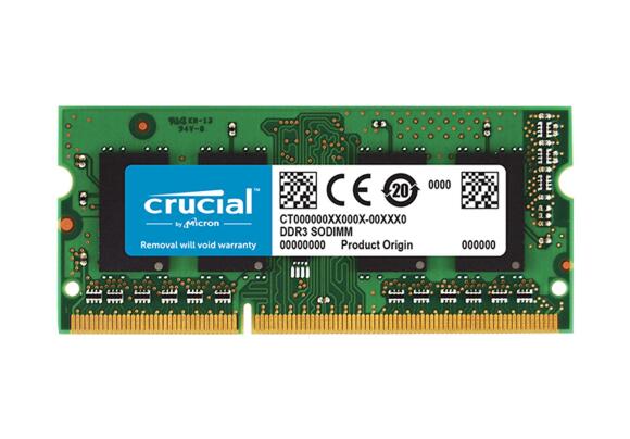 ОП для ноутбука Crucial 8ГБ DDR3L-1600МГц CT102464BF160B