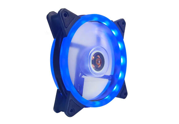 Кулер для корпуса 120мм прозрачный с Синей подсветкой Кулер для корпуса 120мм прозрачный с Синей подсветкой