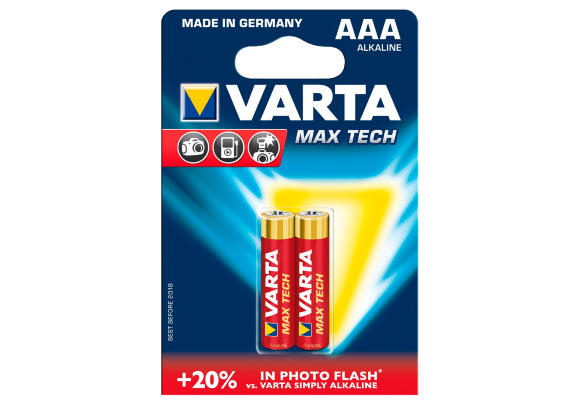 Батарея Varta Max Tech АААх2 4733