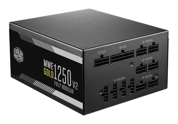 Блок питания для ПК Cooler Master 1250W MWE GOLD V2 (80 Plus Gold)