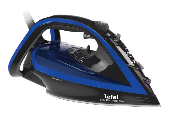 Паровой утюг Tefal TurboPro Anti-Calc FV5688 (Black-Blue)