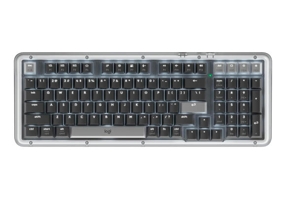 Клавиатура Logitech Alto Keys K98M (Gray-Transparent)