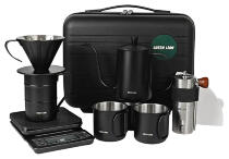 Набор для приготовления кофе Green Lion V-60 Pro 7-в-1 GNV60CMSPRBK