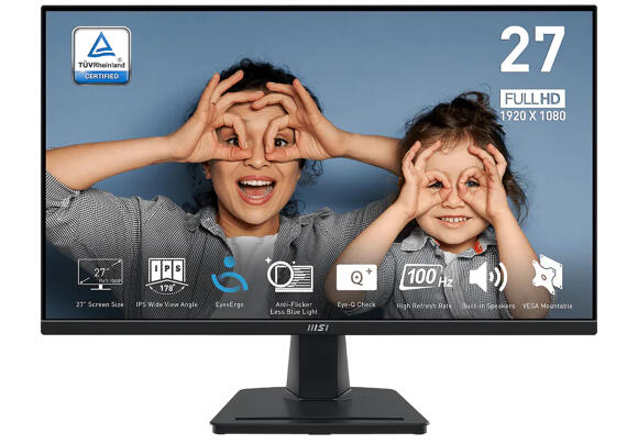 Монитор MSI PRO MP275 27" 100 Гц Full HD Монитор MSI PRO MP275 27" 100 Гц Full HD