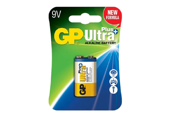 Батарея GP Ultra GP1604AU 1x6F22 9V 1604AU-U1