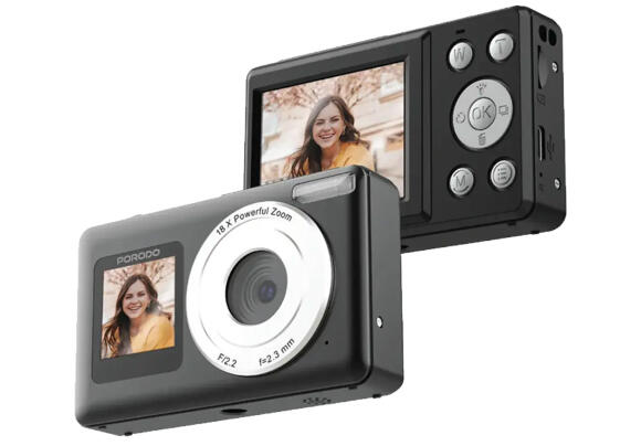 Цифровая камера Porodo Lifestyle D-S Digital Camera PDETK07BK Цифровая камера Porodo Lifestyle D-S Digital Camera PDETK07BK