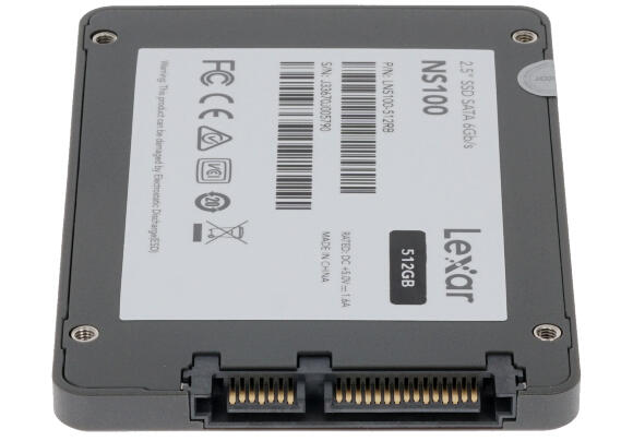 Накопитель SSD Lexar NS100 512 ГБ 2.5" SATA