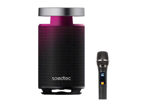 Колонка Porodo Soundtec Tiesto Portable Karaoke Speaker