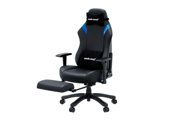 Кресло Anda Seat Luna PRO L (Leateher / Black-Blue)