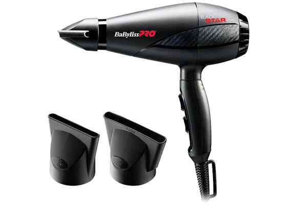 Фен для волос BaByliss PRO BAB6250IE Black Star Ionic 2200W