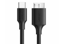 Кабель UGREEN для HDD с MicroUSB 3.0 на USB-C 3.1 3A - 1 м Кабель UGREEN для HDD с MicroUSB 3.0 на USB-C 3.1 3A - 1 м