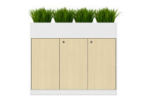 Картотечный шкаф T-CH1204 Светлый