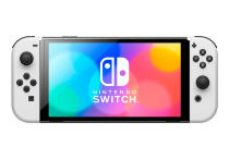 Игровая приставка Nintendo Switch OLED Neon (White)