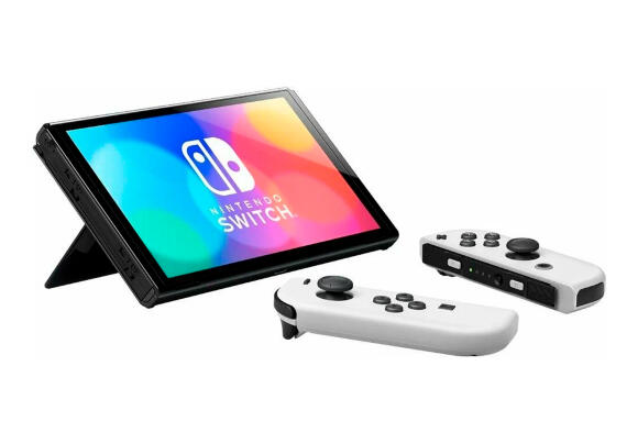 Игровая приставка Nintendo Switch OLED Neon (White) Игровая приставка Nintendo Switch OLED Neon (White)