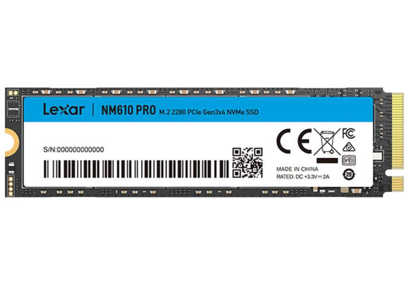 Накопитель SSD Lexar NM610 Pro 1TB M.2 NVMe