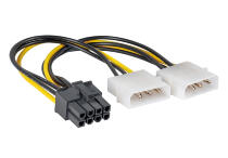 Переходник 2x Molex на 8-pin 2XMXTO8PN Переходник 2x Molex на 8-pin 2XMXTO8PN