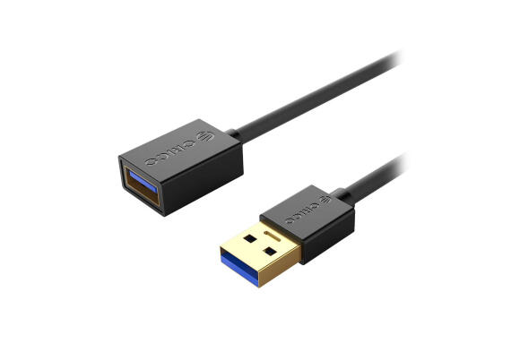 Кабель удлинитель USB 3.0 Orico U3-MAA01-1,5м U3-MAA01-15-BK-BP