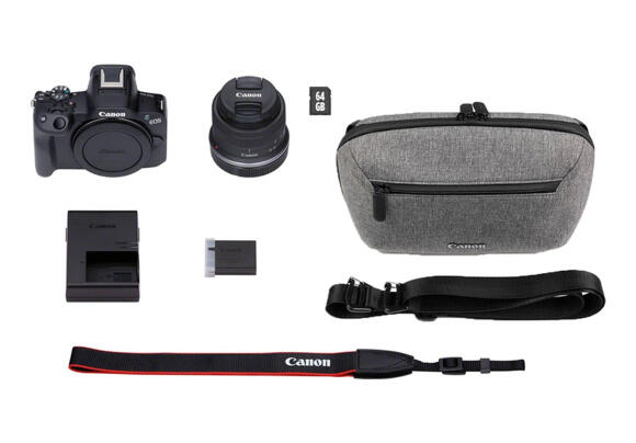 Фотокамера Canon EOS R50 18-45mm Treavel kit Фотокамера Canon EOS R50 18-45mm Treavel kit