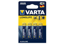 Батарея Varta LongLife АААх4 7075 Батарея Varta LongLife АААх4 7075