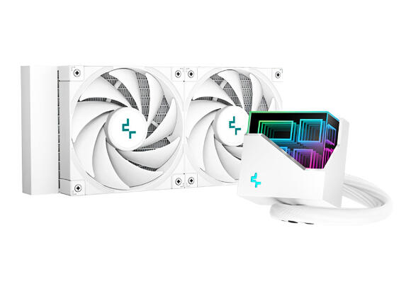 СЖО Deepcool LT520 240мм RGB (White)